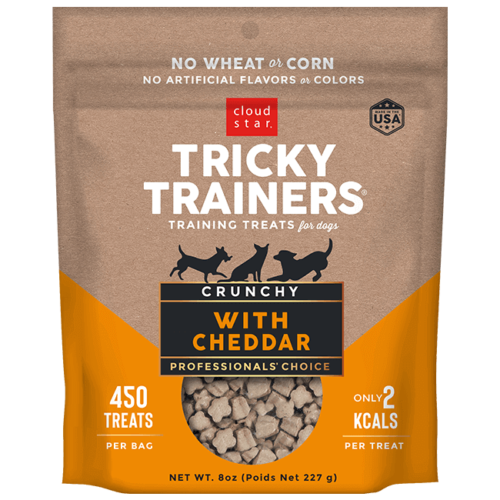 Cloud Star Tricky Trainers Crunchy Cheddar Treats 8 oz.