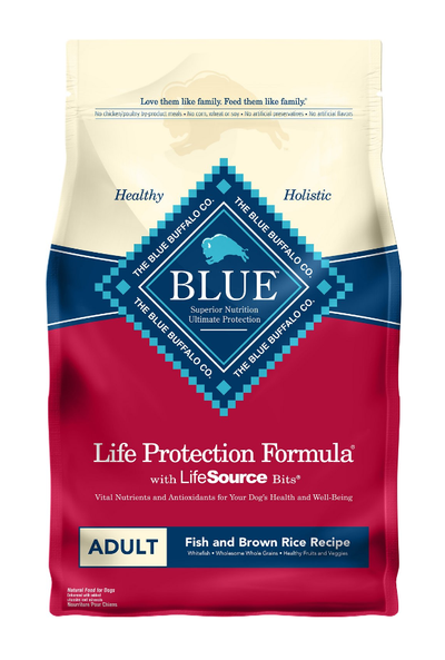 Blue Life Protection Adult Fish & Brown Rice Blue Life Protection Adult Fish & Brown Rice