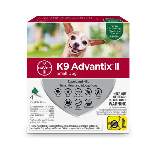 K9 Advantix II - 4 Pack