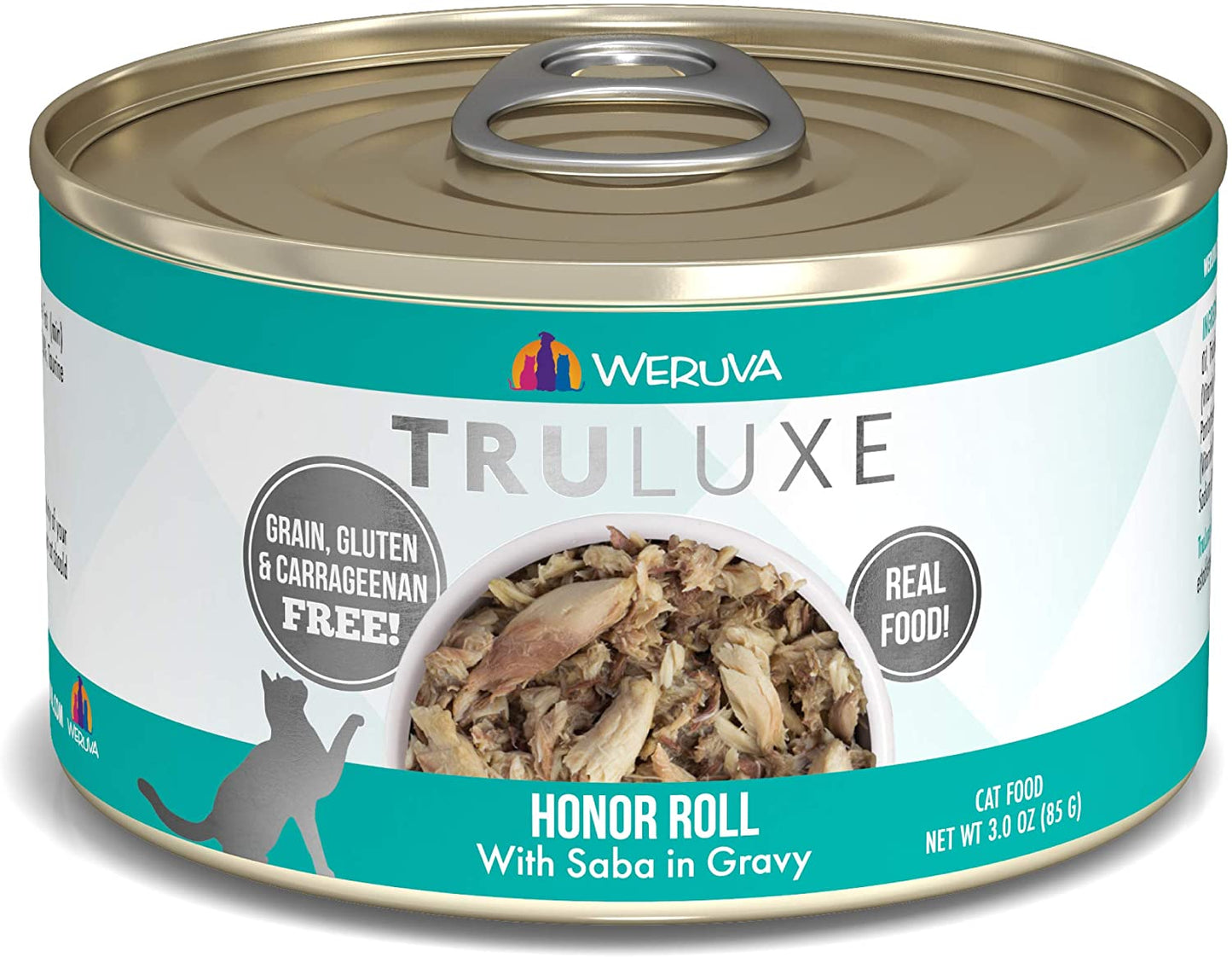 Weruva TruLuxe Honor Roll with Saba in Gravy