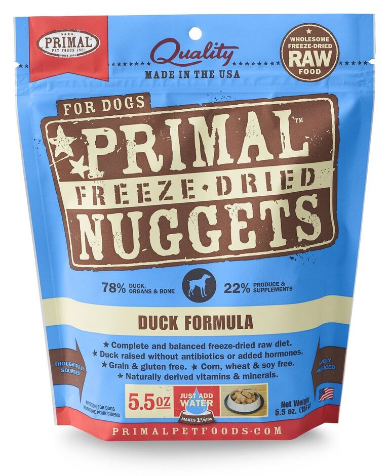 Primal Freeze-Dried  Duck, Turkey & Fish Formula