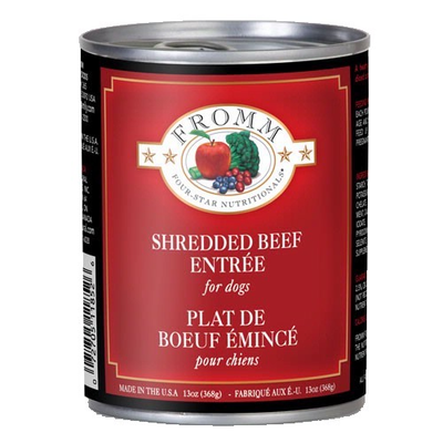 Fromm Four Star Shredded Beef in Gravy Fromm Four Star Shredded Beef in Gravy