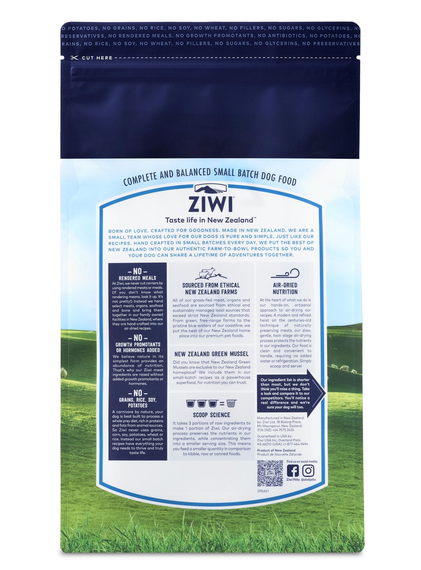 Ziwi Peak Air-Dried Lamb Recipe