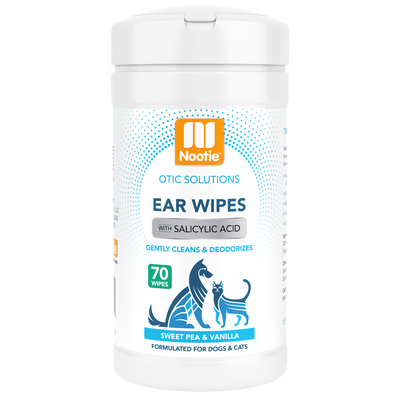 Nooties Sweet Pea & Vanilla Ear Wipes 70 ct. Nooties Sweet Pea & Vanilla Ear Wipes 70 ct.