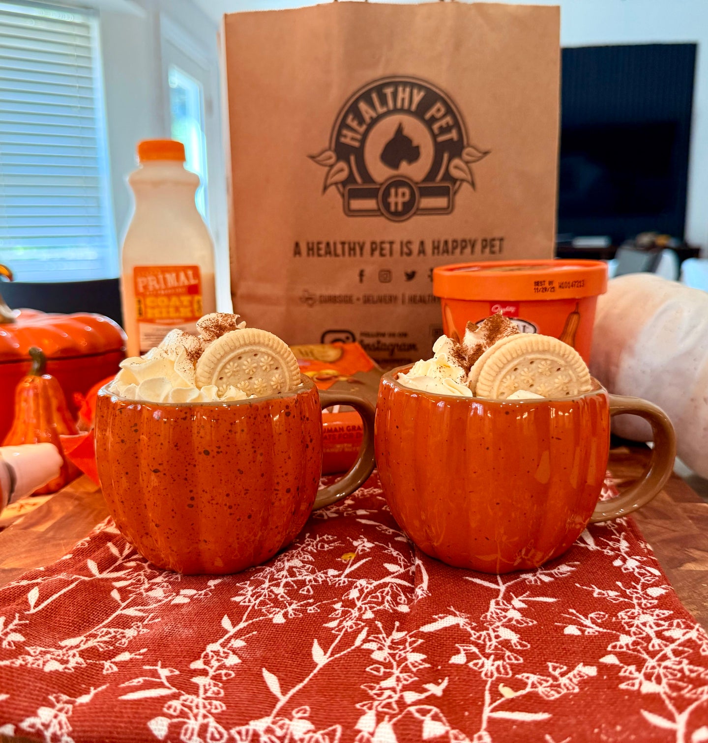 Pup-Kin Spice Latte for Your Dog – Fall Fun from Healthy Pet!