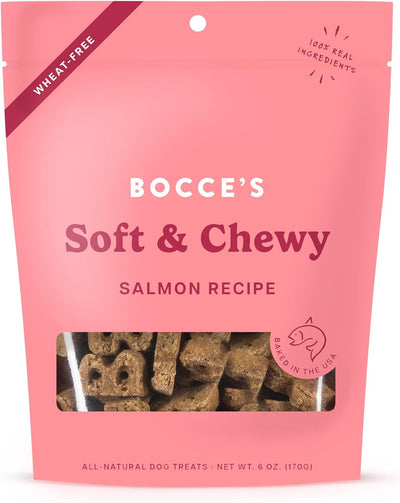 Bocce's Soft & Chewy Salmon 6 oz.