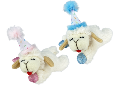 Multipet Cat Lamb Chop w/ Birthday Hat