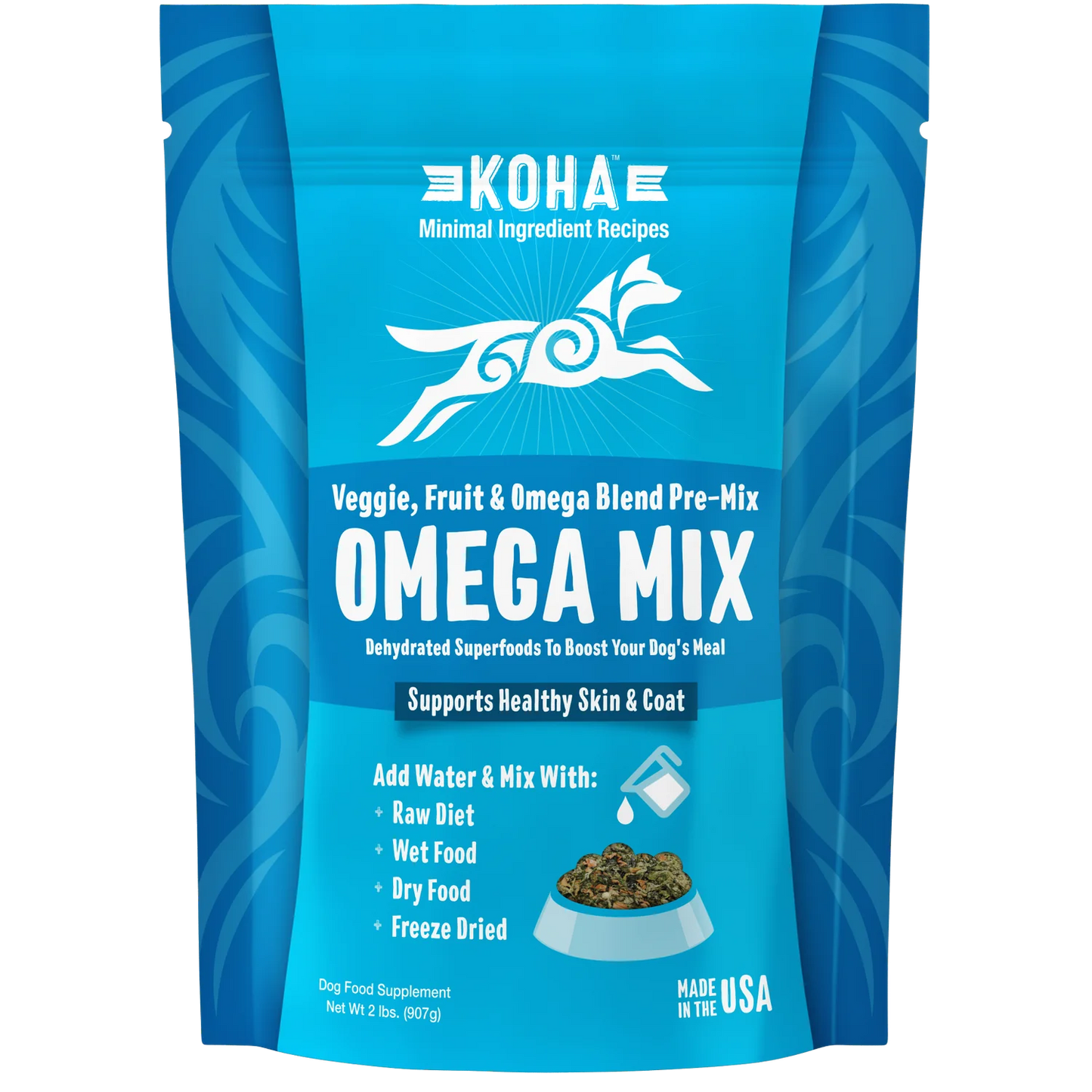 Koha Veggie Blend Pre-Mix Omega Mix Supplement 2 lb