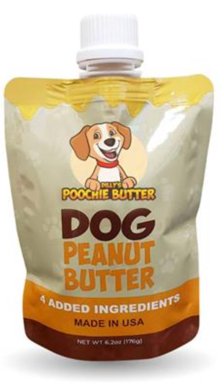 Poochie Peanut Butter Squeeze Pack