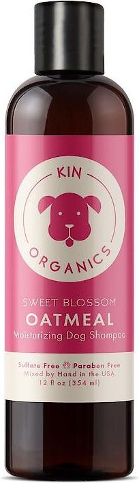 Kin + Kind Itchy Dog Shampoo with Sweet Blossom & Oatmeal 12 oz.