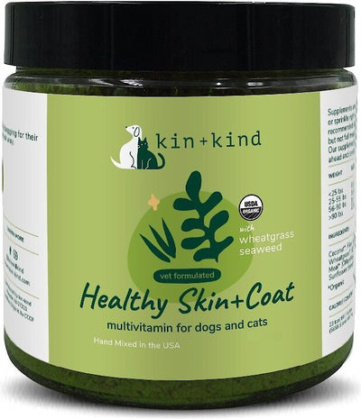 Kin + Kind Organic Healthy Skin & Coat Supplement 8 oz