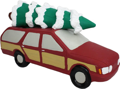 Multipet Station Wagon with Christmas Tree 7.5"