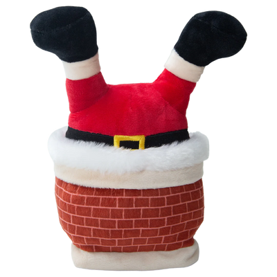 SnugArooz Santa Falling Down Chimney Plush Toy