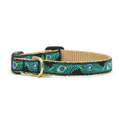 Up Country Peacock Dog Collar