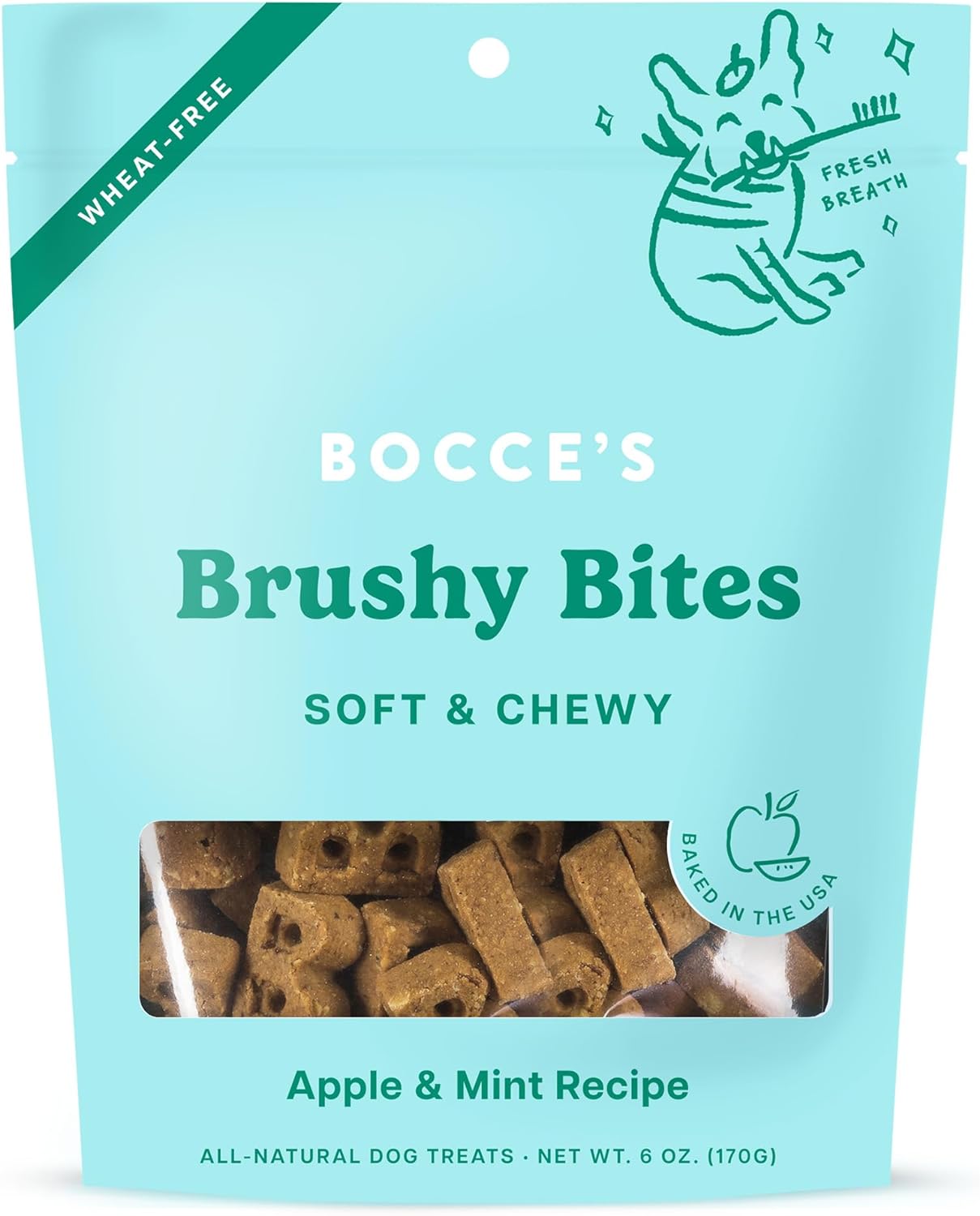 Bocce's Dailies Brushy Bites 6 oz.
