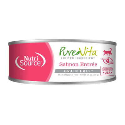 Pure Vita Cat Grain-Free Salmon Entree