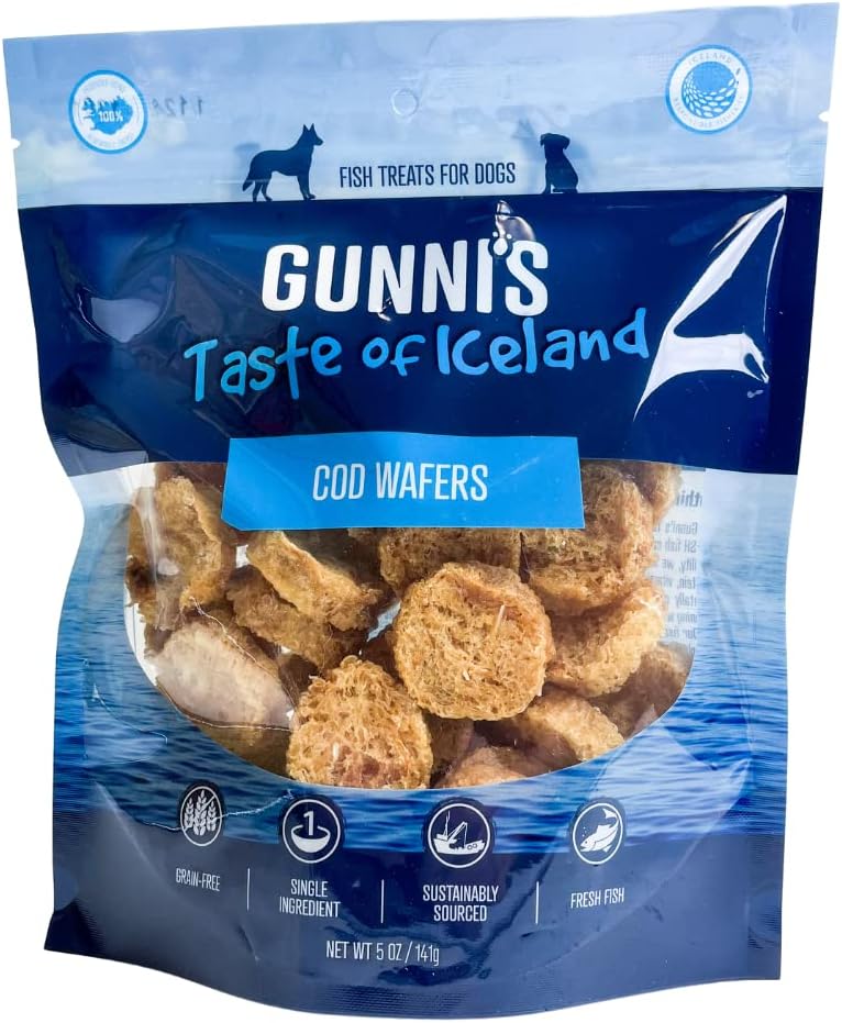 Gunni's Wafers Cod Treat 5 oz