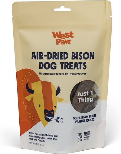 West Paw Air Dired Bison Heart