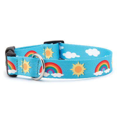 Up Country Rainbows & Sunshine Dog Collar