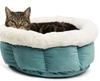 Outward Hound Cuddle Cup Pet Bed Tidepool