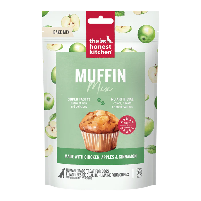 Honest Kitchen Chicken, Apples & Cinnamon Muffin Mix 7.5 oz