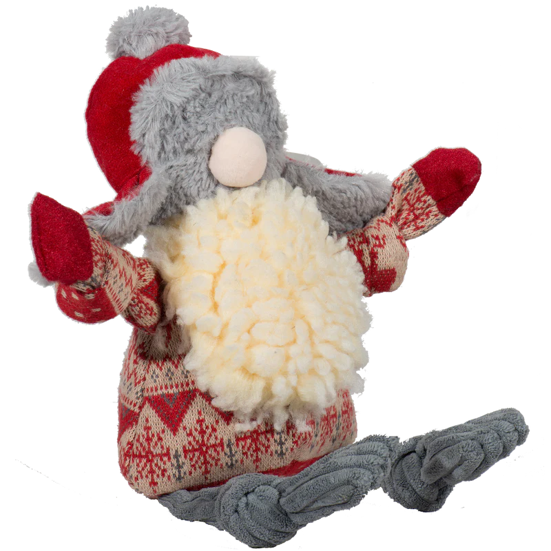 Huggle Hounds Trapper Hat Santa Gnome Knottie