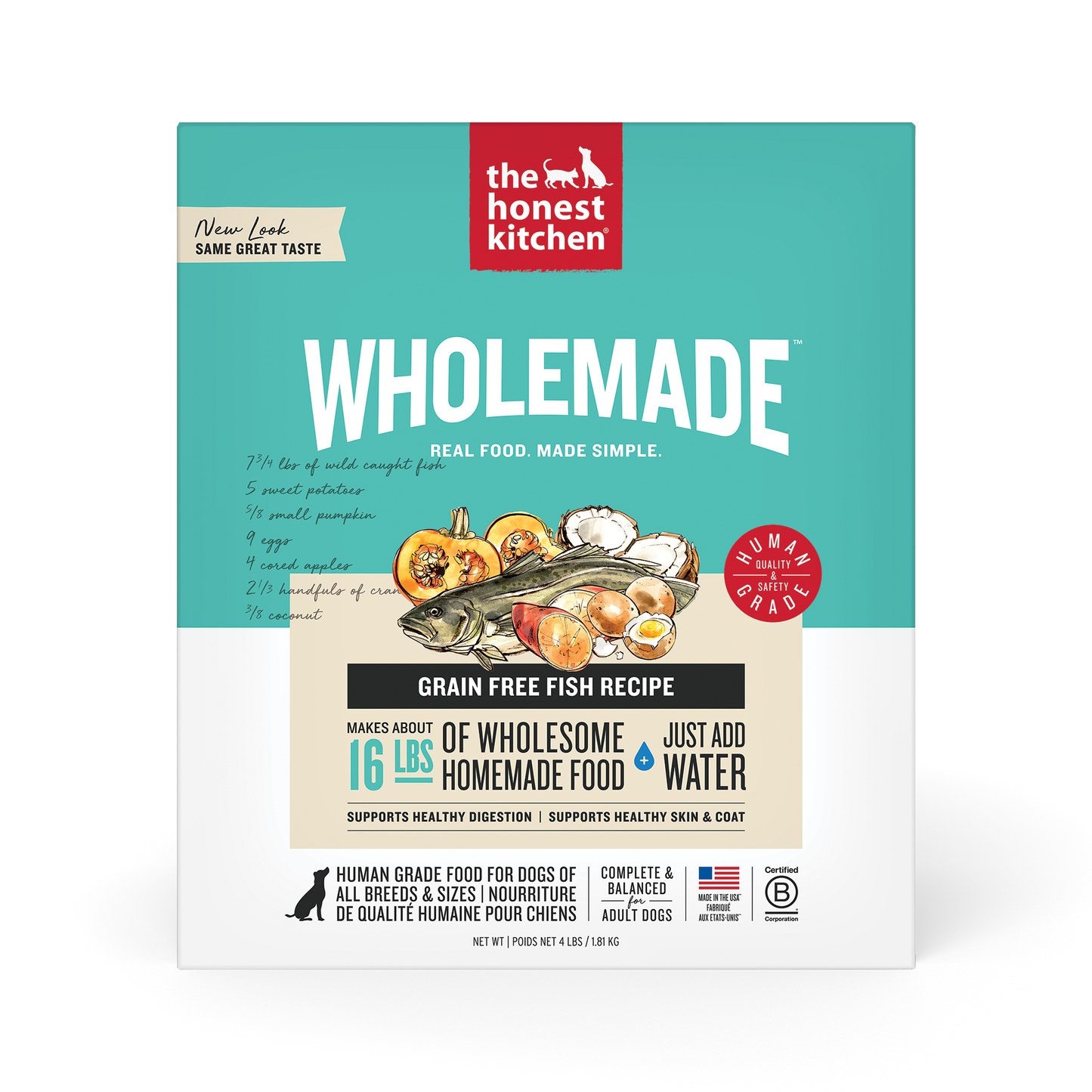 Honest Kitchen Grain-Free Fish Recipe