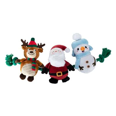 Fringe Studio Christmas Crew  Plush Dog Toy