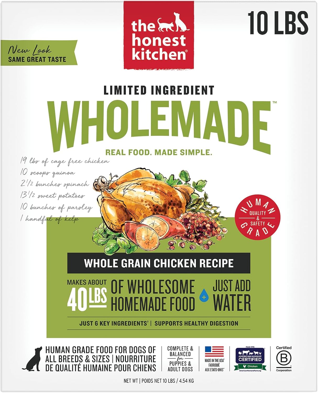 Honest Kitchen Limited Ingredient Chicken Recipe