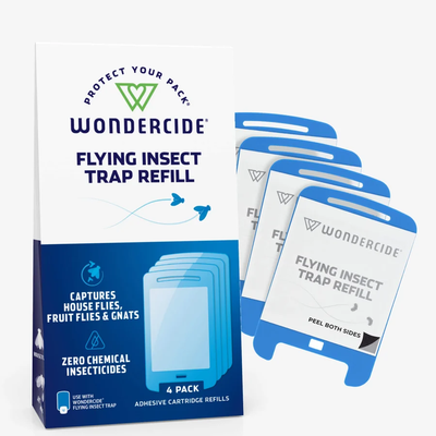 Wondercide Flying Insect Trap Light Cartridge Refills 4 Pack
