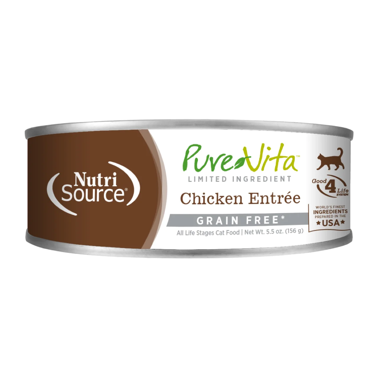 Pure Vita Cat Grain-Free Chicken Entree