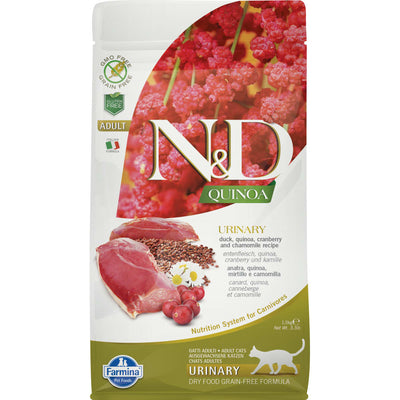 Farmina Cat N&D Quinoa Urinary Duck