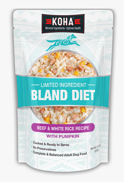 Koha Limited Ingredient Beef & White Rice Bland Diet