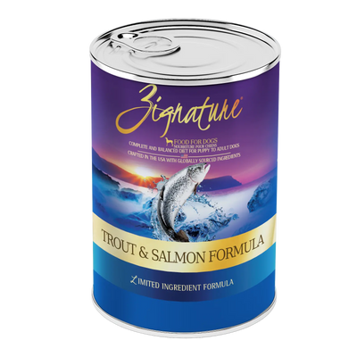 Zignature Wild Trout and Salmon Formula