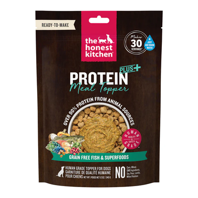 Honest Kitchen Dehydrated Protein Plus Fish Topper 12 oz