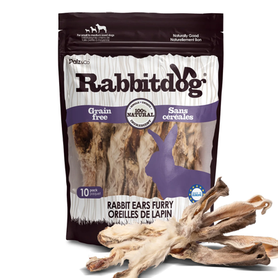 Palz & Co RabbitDog Furry Rabbit Ears 15 Pack