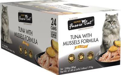 Fussie Cat Premium Tuna & Mussels