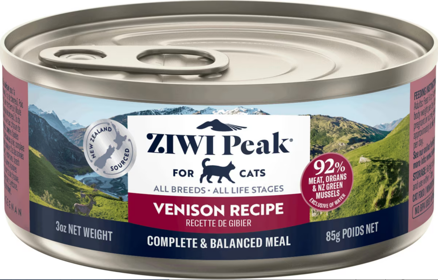 Ziwi Peak Cat Venison Recipe