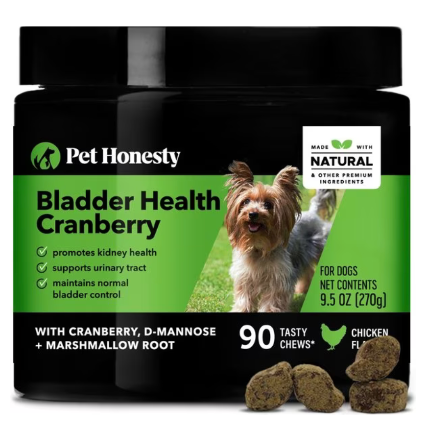 Pet Honesty Bladder Health Control Soft Chews 90 ct