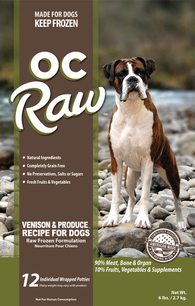 OC Raw Venison & Produce