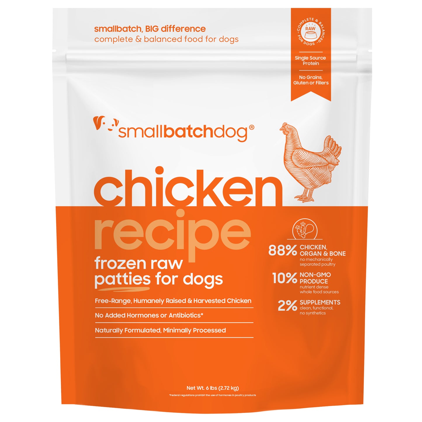 Small Batch Raw Frozen Chicken Batch