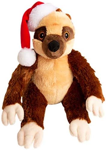 SnugArooz Sasha Claus the Sloth 11"