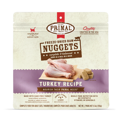 Primal Cat Freeze-Dried Turkey Formula