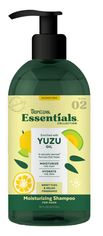Tropiclean Essentials Yuzu Fruit Shampoo 16 oz