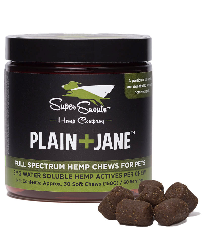 Super Snouts Plain + Jane Hemp Chews