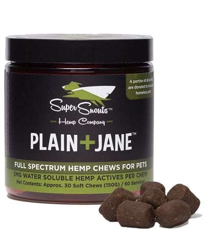 Super Snouts Plain + Jane Hemp Chews