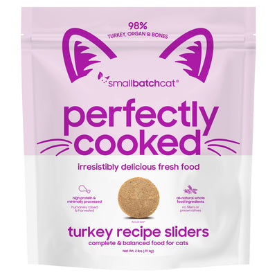 Small Batch Perfectly Cooked Turkey Sliders Cat
