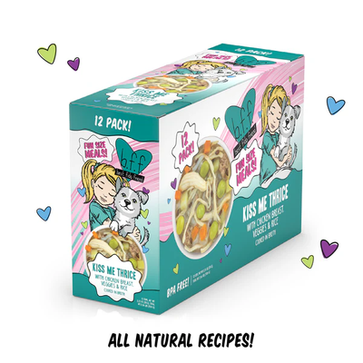 Weruva BFF Kiss Me Thrice Chicken, Veggies & Rice Dog Cup