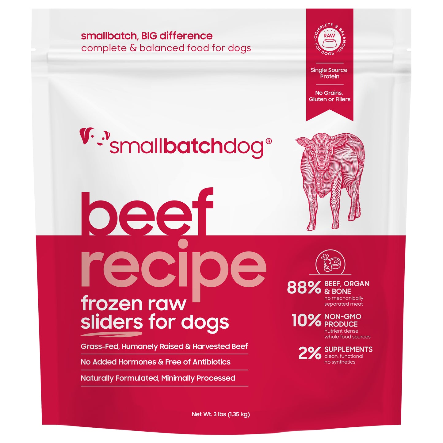 Small Batch Raw Frozen Beef Batch