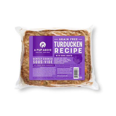 A Pup Above Frozen Turducken